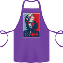 Che Chef Cooking Cook BBQ Funny Cotton Apron 100% Organic Purple