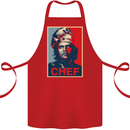 Che Chef Cooking Cook BBQ Funny Cotton Apron 100% Organic Red
