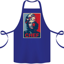 Che Chef Cooking Cook BBQ Funny Cotton Apron 100% Organic Royal Blue