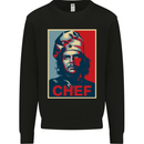 Che Chef Cooking Cook BBQ Funny Kids Sweatshirt Jumper Black