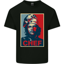 Che Chef Cooking Cook BBQ Funny Kids T-Shirt Childrens Black