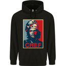 Che Chef Cooking Cook BBQ Funny Mens 80% Cotton Hoodie Black