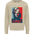 Che Chef Cooking Cook BBQ Funny Mens Sweatshirt Jumper Sand