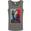 Che Chef Cooking Cook BBQ Funny Mens Vest Tank Top Charcoal