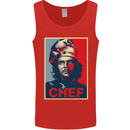 Che Chef Cooking Cook BBQ Funny Mens Vest Tank Top Red