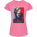 Che Chef Cooking Cook BBQ Funny Womens Petite Cut T-Shirt Azalea
