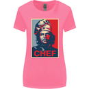 Che Chef Cooking Cook BBQ Funny Womens Wider Cut T-Shirt Azalea