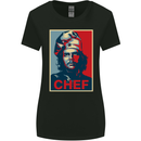 Che Chef Cooking Cook BBQ Funny Womens Wider Cut T-Shirt Black