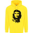 Che Guevara Silhouette Mens 80% Cotton Hoodie Yellow