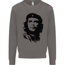 Che Guevara Silhouette Mens Sweatshirt Jumper Charcoal