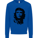 Che Guevara Silhouette Mens Sweatshirt Jumper Royal Blue