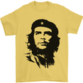 Che Guevara Silhouette Mens T-Shirt Cotton Gildan Yellow