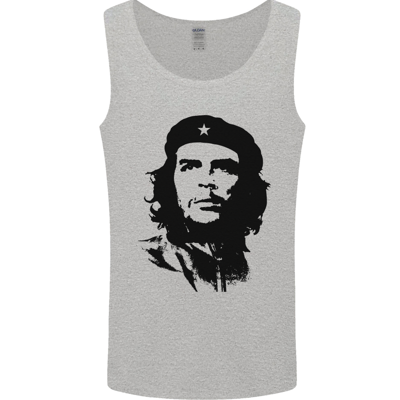 Che Guevara Silhouette Mens Vest Tank Top Sports Grey