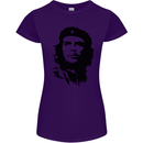 Che Guevara Silhouette Womens Petite Cut T-Shirt Purple