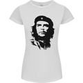 Che Guevara Silhouette Womens Petite Cut T-Shirt White