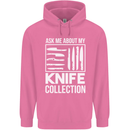 Chef Ask About My Knife Collection Funny Childrens Kids Hoodie Azalea