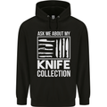 Chef Ask About My Knife Collection Funny Childrens Kids Hoodie Black
