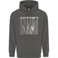 Chef I Play With Knives Childrens Kids Hoodie Storm Grey