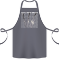 Chef I Play With Knives Cotton Apron 100% Organic Steel