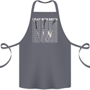 Chef I Play With Knives Cotton Apron 100% Organic Steel