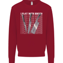 Chef I Play With Knives Kids Sweatshirt Jumper Red