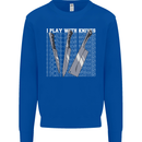 Chef I Play With Knives Kids Sweatshirt Jumper Royal Blue