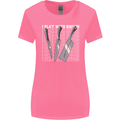 Chef I Play With Knives Womens Wider Cut T-Shirt Azalea