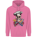 Chef Skull Childrens Kids Hoodie Azalea