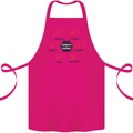 Chemistry is Awesome Alcohol Chocolate Love Cotton Apron 100% Organic Pink