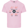 Chemistry is Awesome Alcohol Chocolate Love Kids T-Shirt Childrens Light Pink
