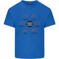 Chemistry is Awesome Alcohol Chocolate Love Kids T-Shirt Childrens Royal Blue