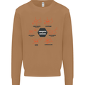 Chemistry is Awesome Alcohol Chocolate Love Mens Sweatshirt Jumper Caramel Latte