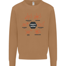 Chemistry is Awesome Alcohol Chocolate Love Mens Sweatshirt Jumper Caramel Latte