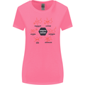 Chemistry is Awesome Alcohol Chocolate Love Womens Wider Cut T-Shirt Azalea