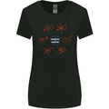 Chemistry is Awesome Alcohol Chocolate Love Womens Wider Cut T-Shirt Black