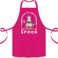 Chemistry is Like Cooking Funny Science Cotton Apron 100% Organic Pink