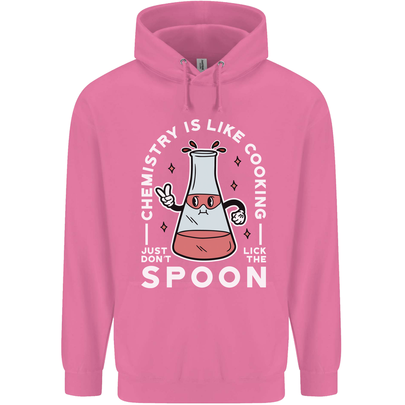 Chemistry is Like Cooking Funny Science Mens 80% Cotton Hoodie Azelea