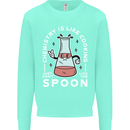Chemistry is Like Cooking Funny Science Mens Sweatshirt Jumper Peppermint