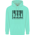 Chess Barcode Player Childrens Kids Hoodie Peppermint
