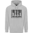 Chess Barcode Player Childrens Kids Hoodie Sports Grey