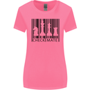 Chess Barcode Player Womens Wider Cut T-Shirt Azalea