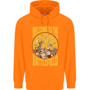 Chess Battlefield Funny Childrens Kids Hoodie Orange