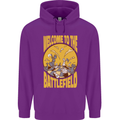 Chess Battlefield Funny Childrens Kids Hoodie Purple