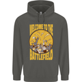 Chess Battlefield Funny Childrens Kids Hoodie Storm Grey