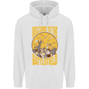 Chess Battlefield Funny Childrens Kids Hoodie White