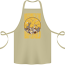 Chess Battlefield Funny Cotton Apron 100% Organic Khaki