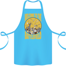 Chess Battlefield Funny Cotton Apron 100% Organic Turquoise