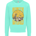Chess Battlefield Funny Kids Sweatshirt Jumper Peppermint