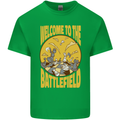 Chess Battlefield Funny Kids T-Shirt Childrens Irish Green