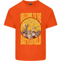 Chess Battlefield Funny Kids T-Shirt Childrens Orange
